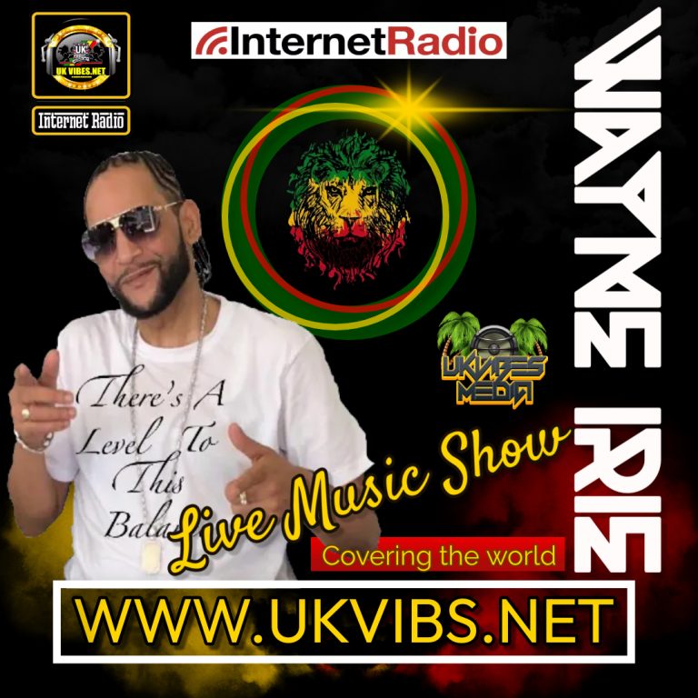 UK legendary dj of Vibes FM Commander B, UK Reggae Artist Savana